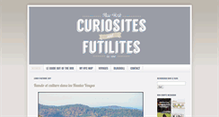Desktop Screenshot of curiosites-futilites-new-york.com