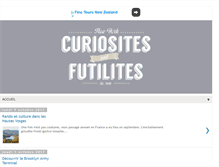 Tablet Screenshot of curiosites-futilites-new-york.com